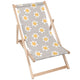 Leżak drewniany Daisies-M