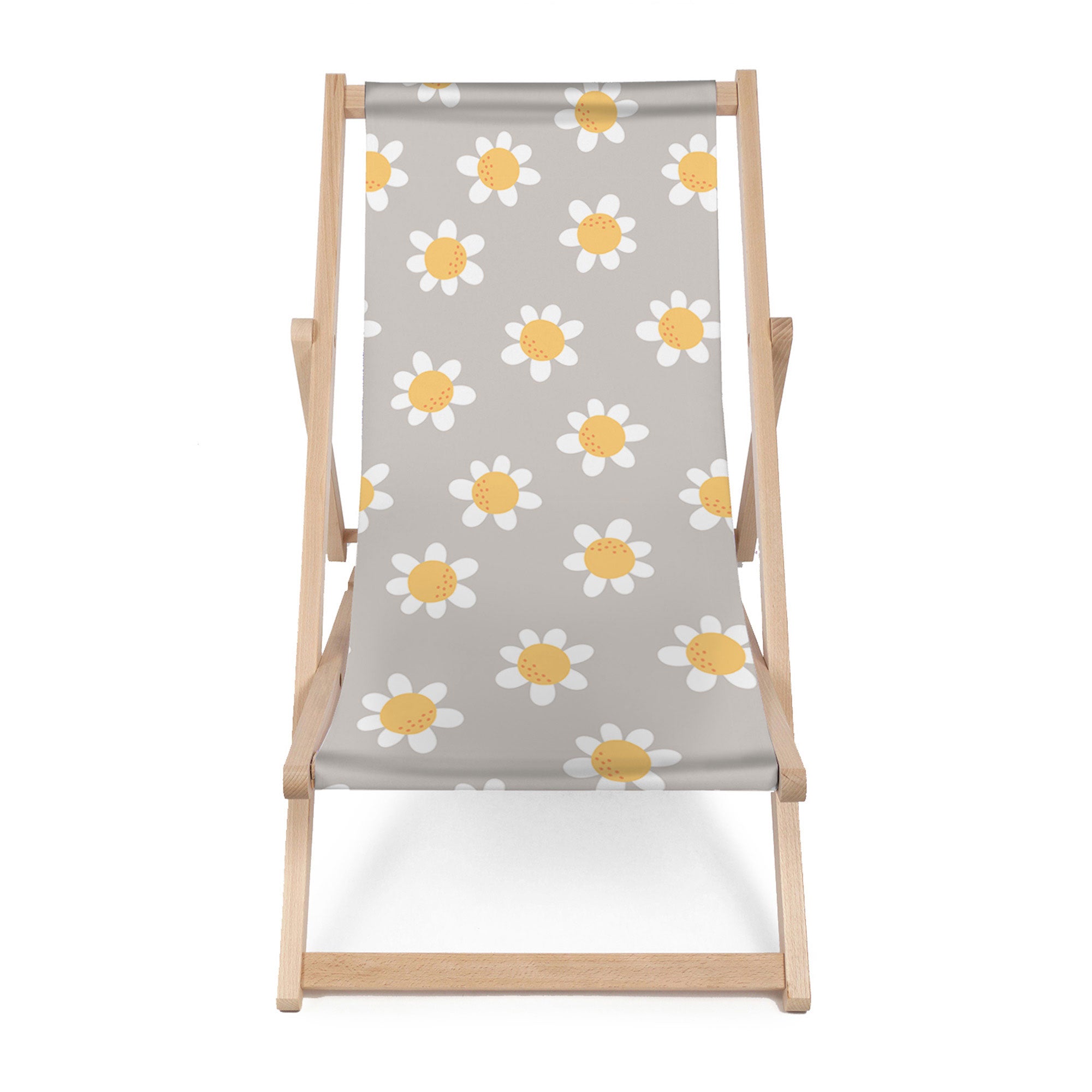Leżak drewniany Daisies-M