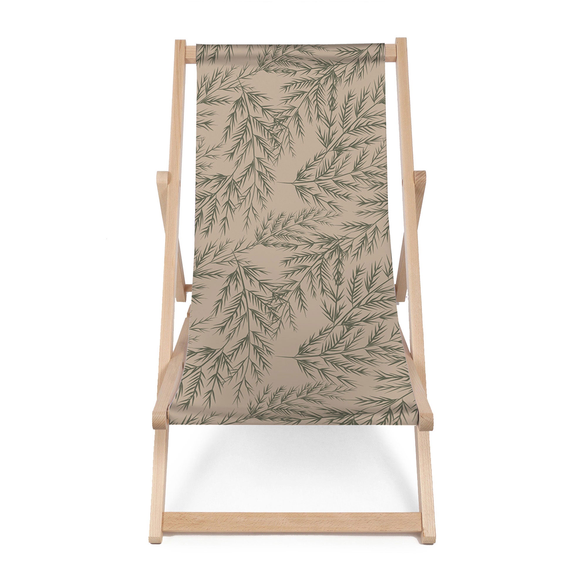 Leżak drewniany Decorative Branches-M