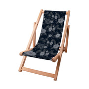 Wooden Deck Chair Fantasy Flowers-S