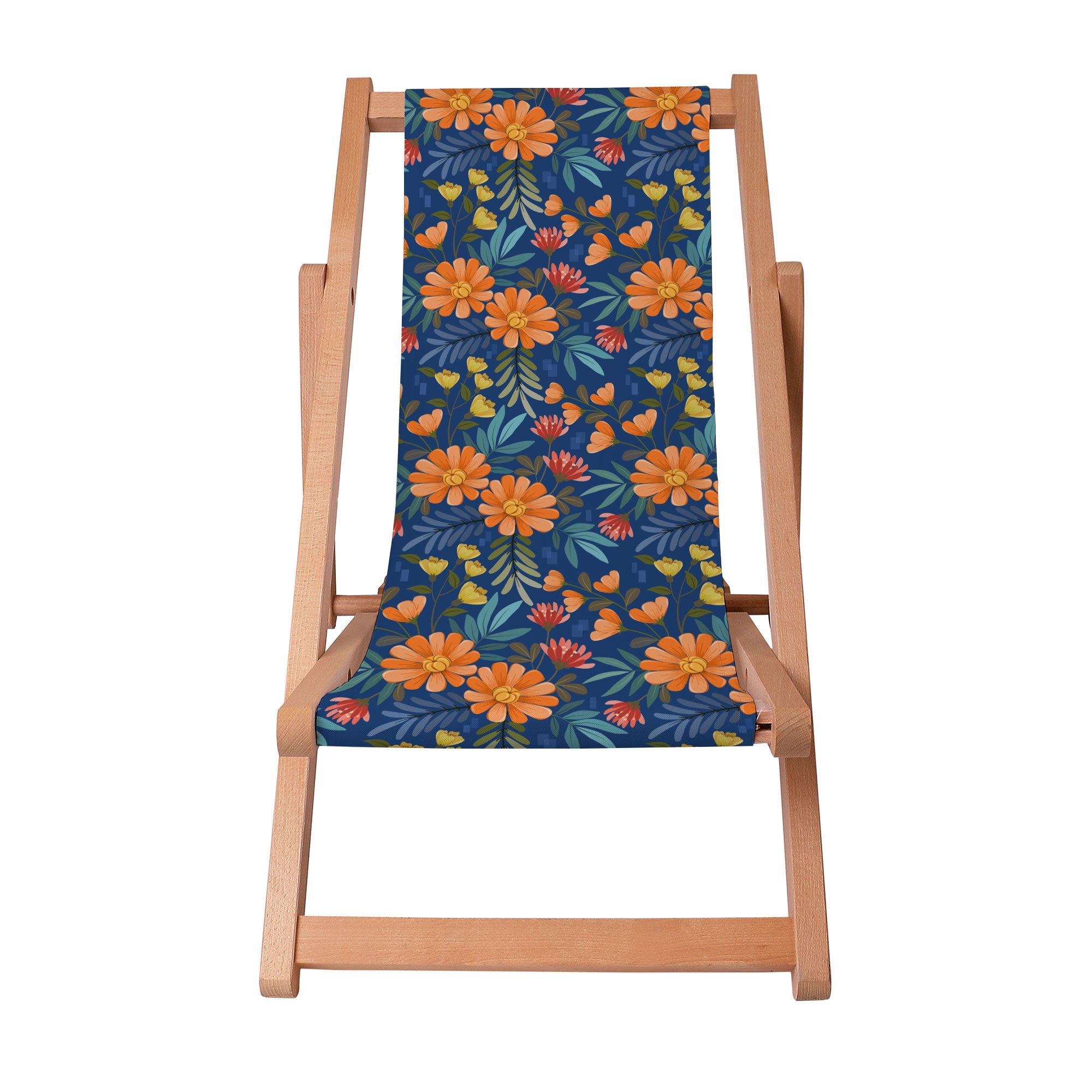 Leżak drewniany Flower Bloom-S