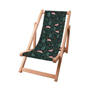 Leżak drewniany Garden Leaves-S