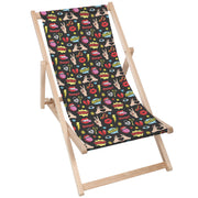 Wooden Deck Chair Hello Heart-M