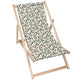 Leżak drewniany Pink Berries Pattern-M