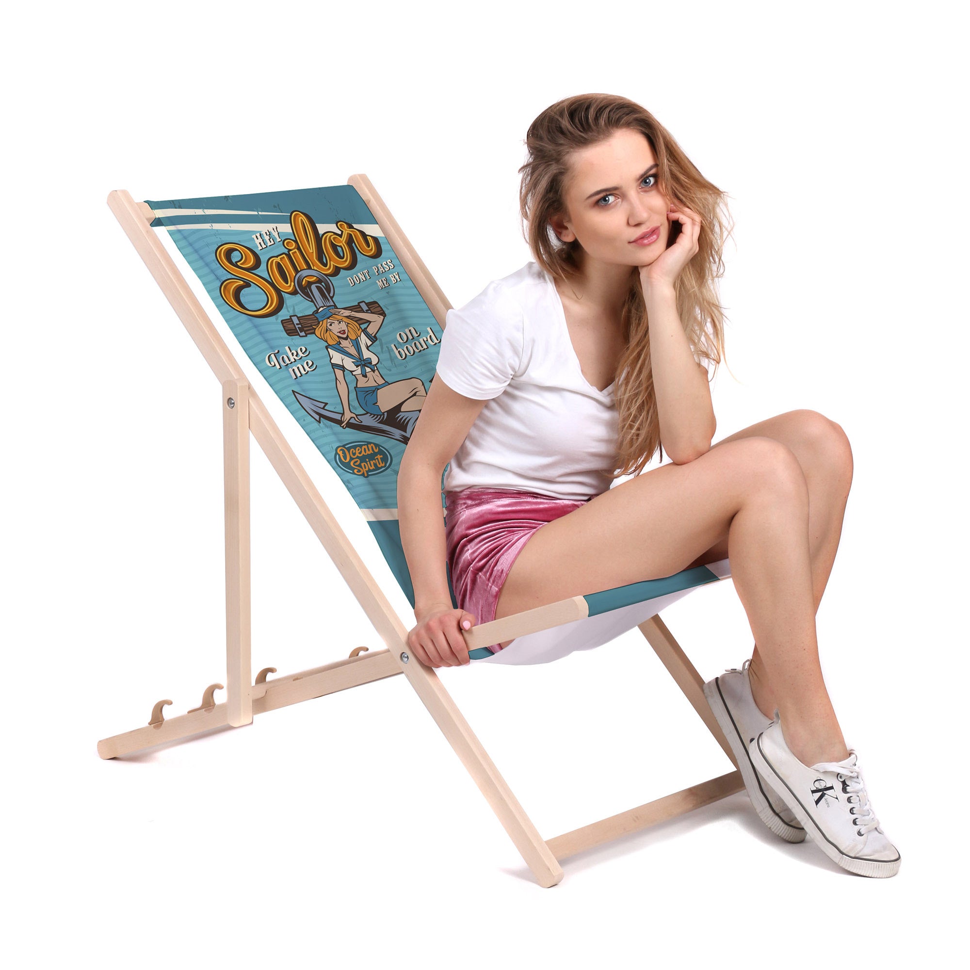 Leżak drewniany Sailor