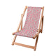 Holzliegestuhl Kleine Rosa Blumen-S