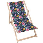 Leżak drewniany Spring Flowers-M