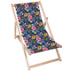 Leżak drewniany Spring Flowers-M