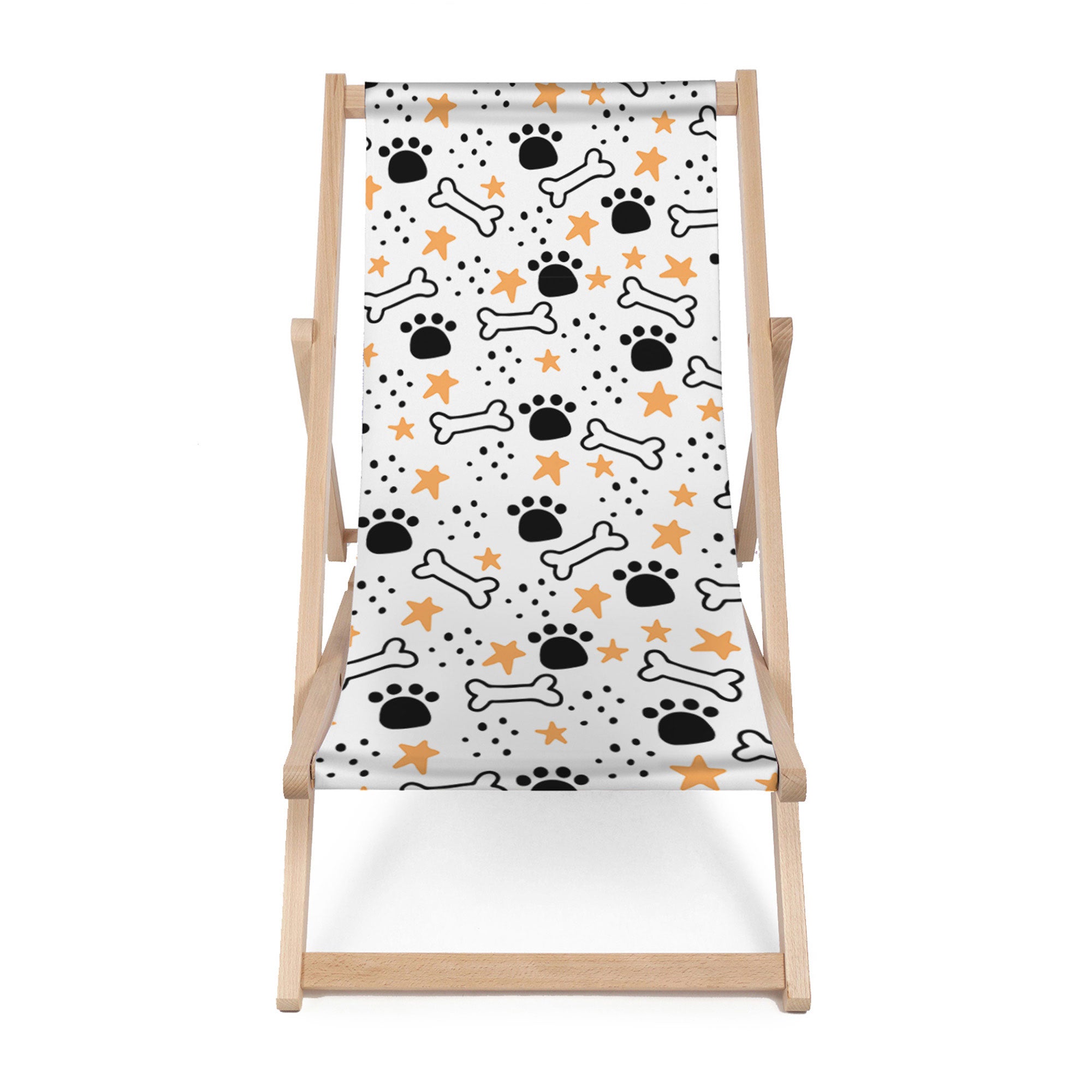 Leżak drewniany Puppy Bones-M