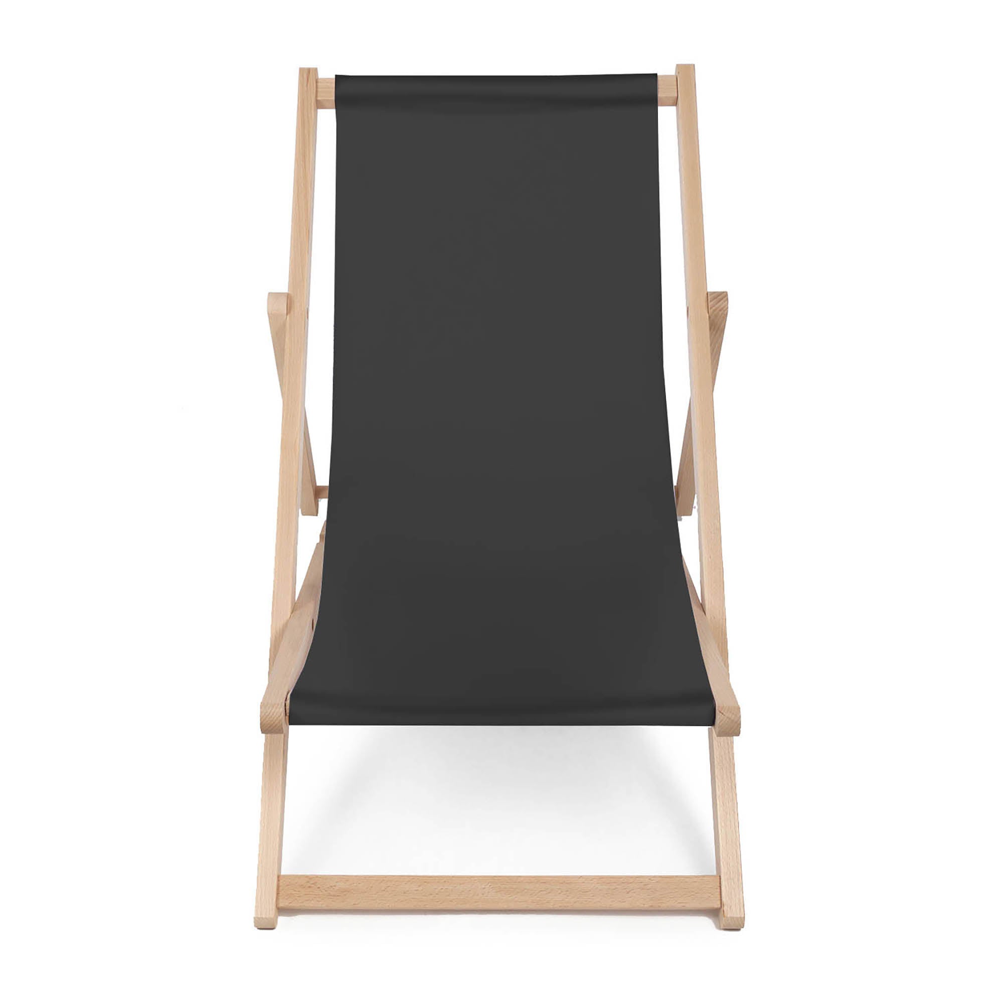 Leżak drewniany Basic-M-BLACK