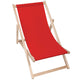 Dřevěné lehátko Basic-M-RED