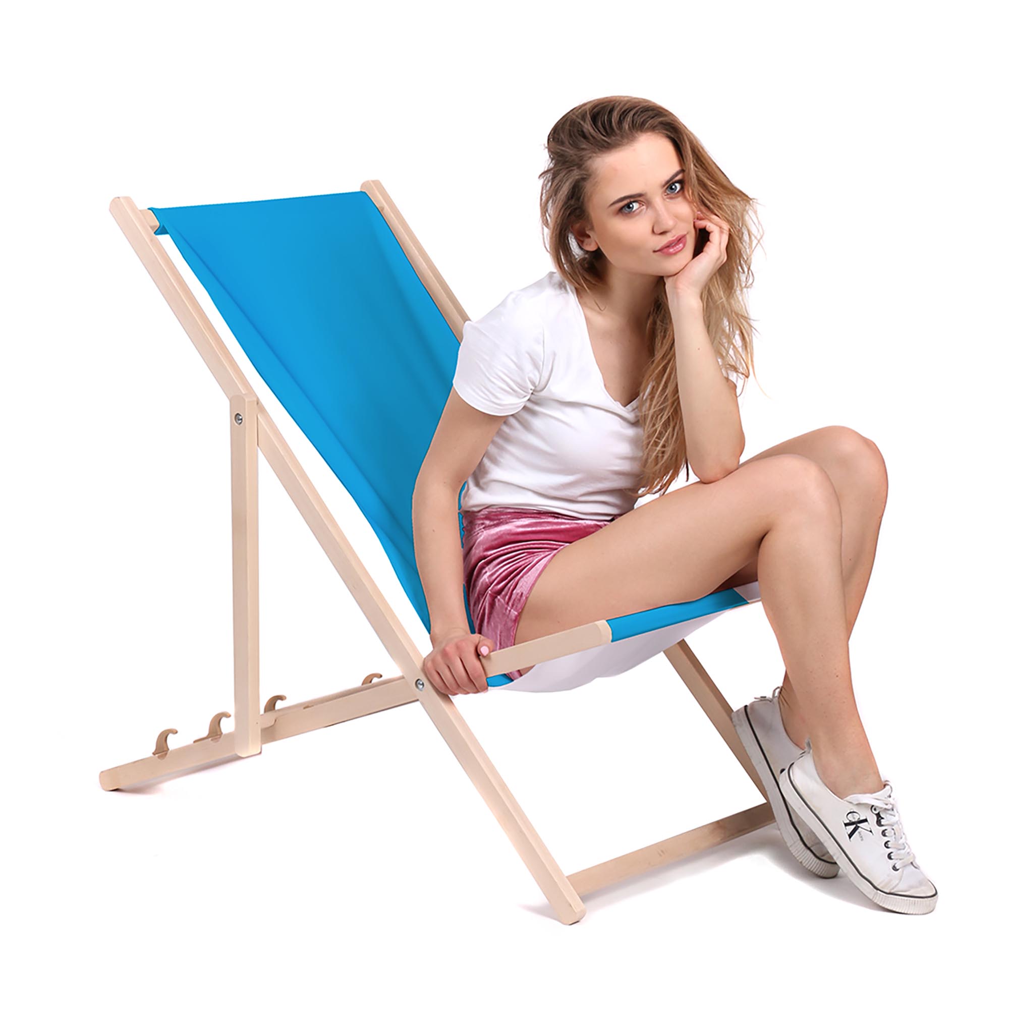 Leżak drewniany Basic-M-SKY