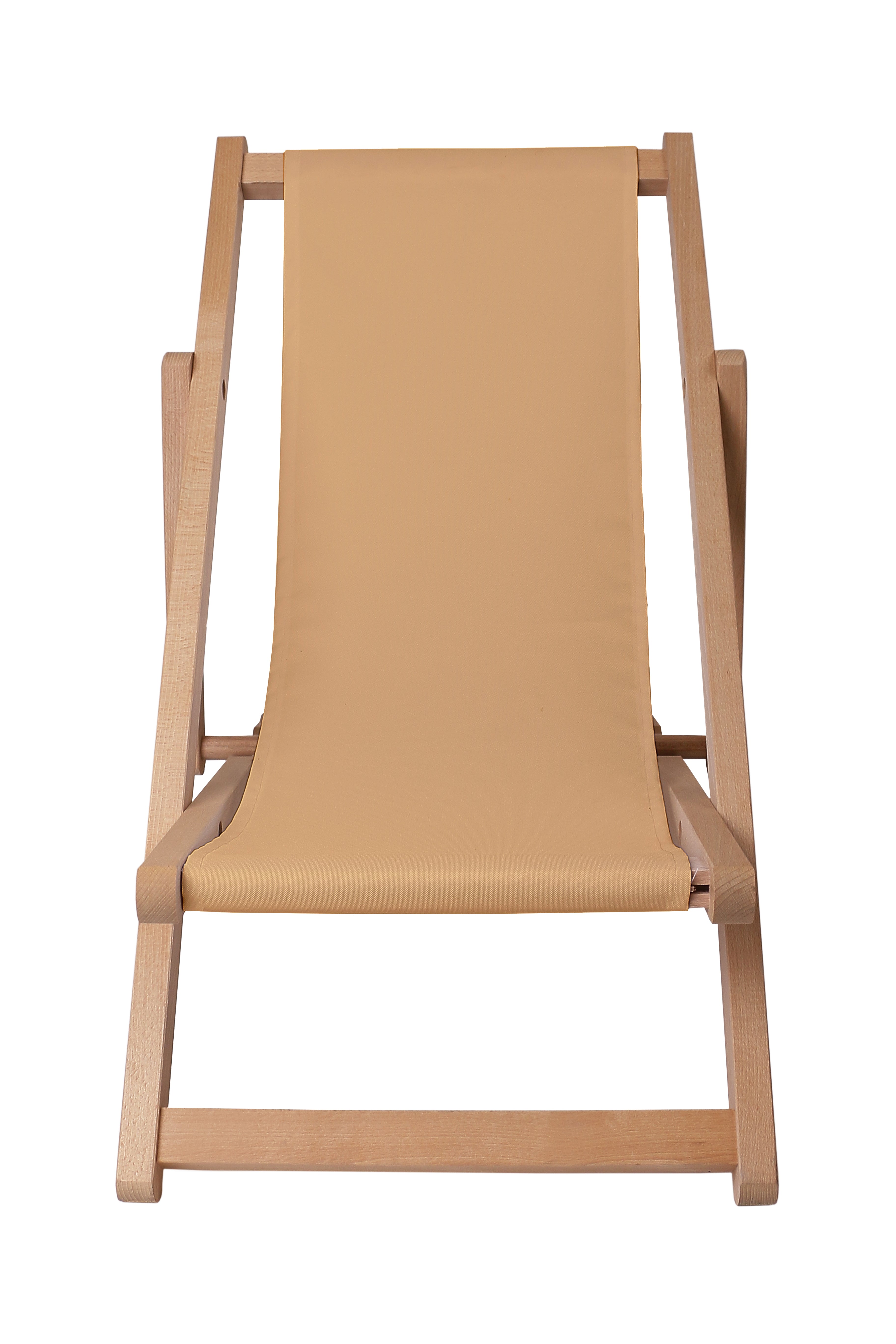 Leżak drewniany Basic-S-BEIGE
