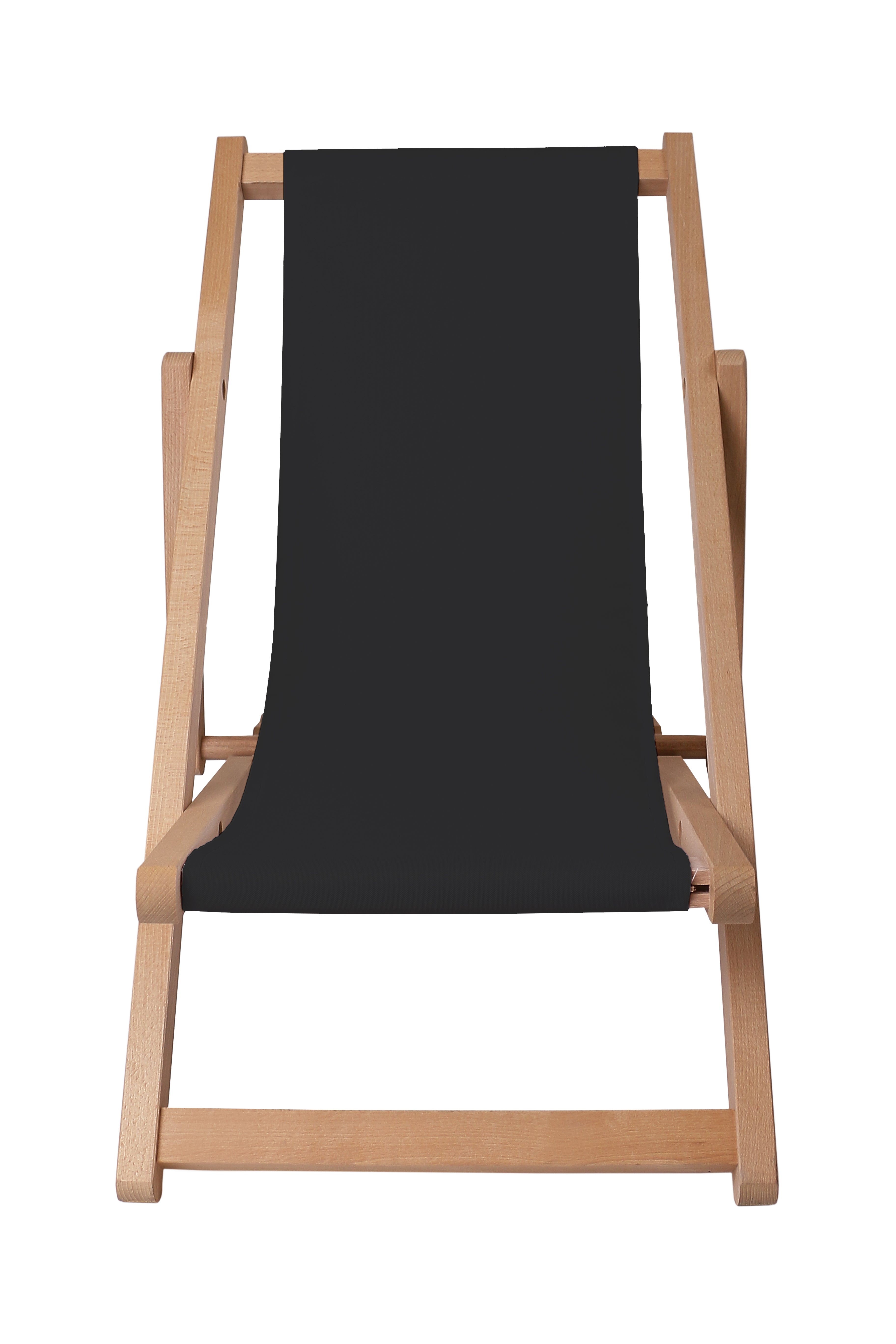 Leżak drewniany Basic-S-BLACK