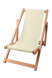 Leżak drewniany Basic-S-CREME