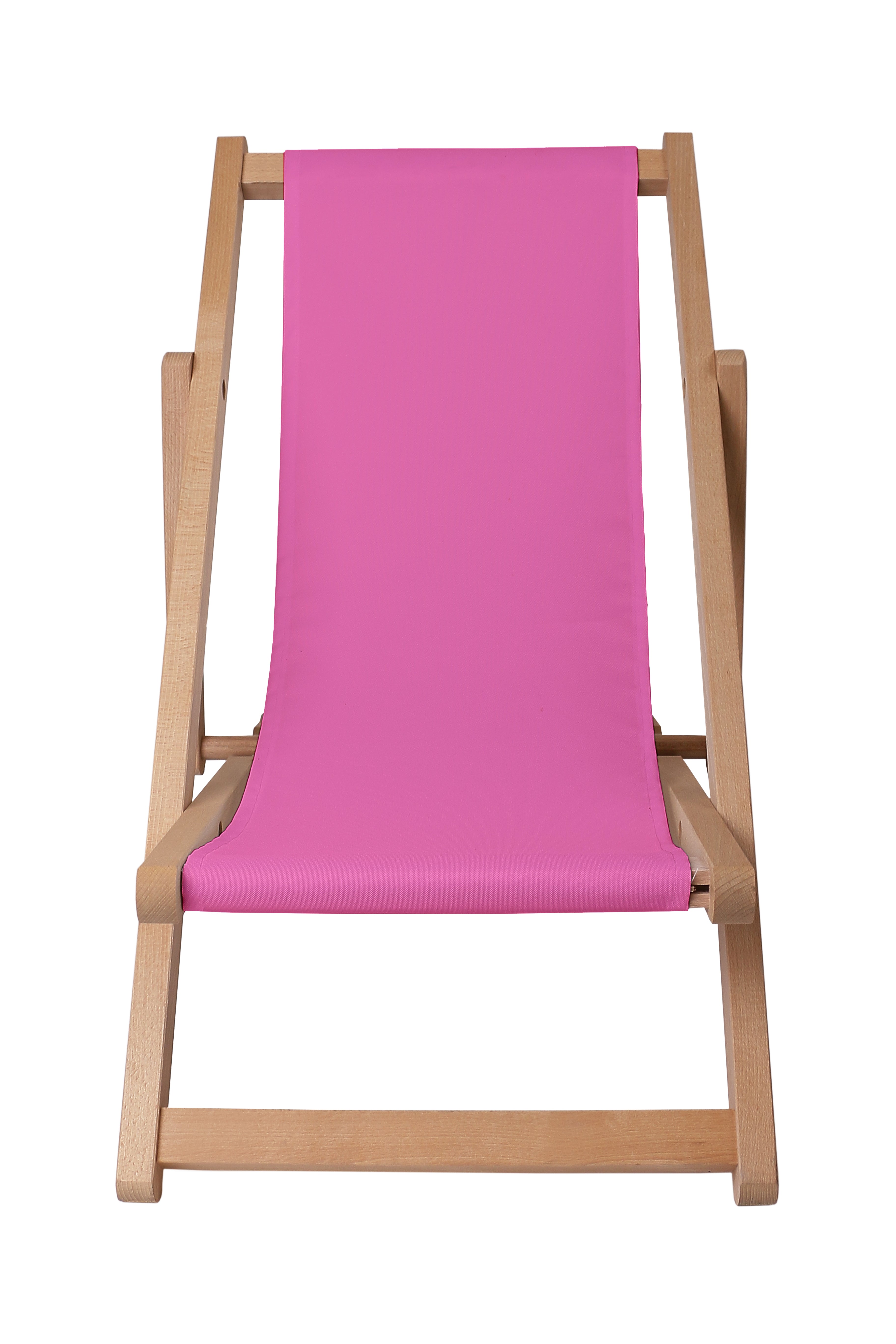 Leżak drewniany Basic-S-PINK