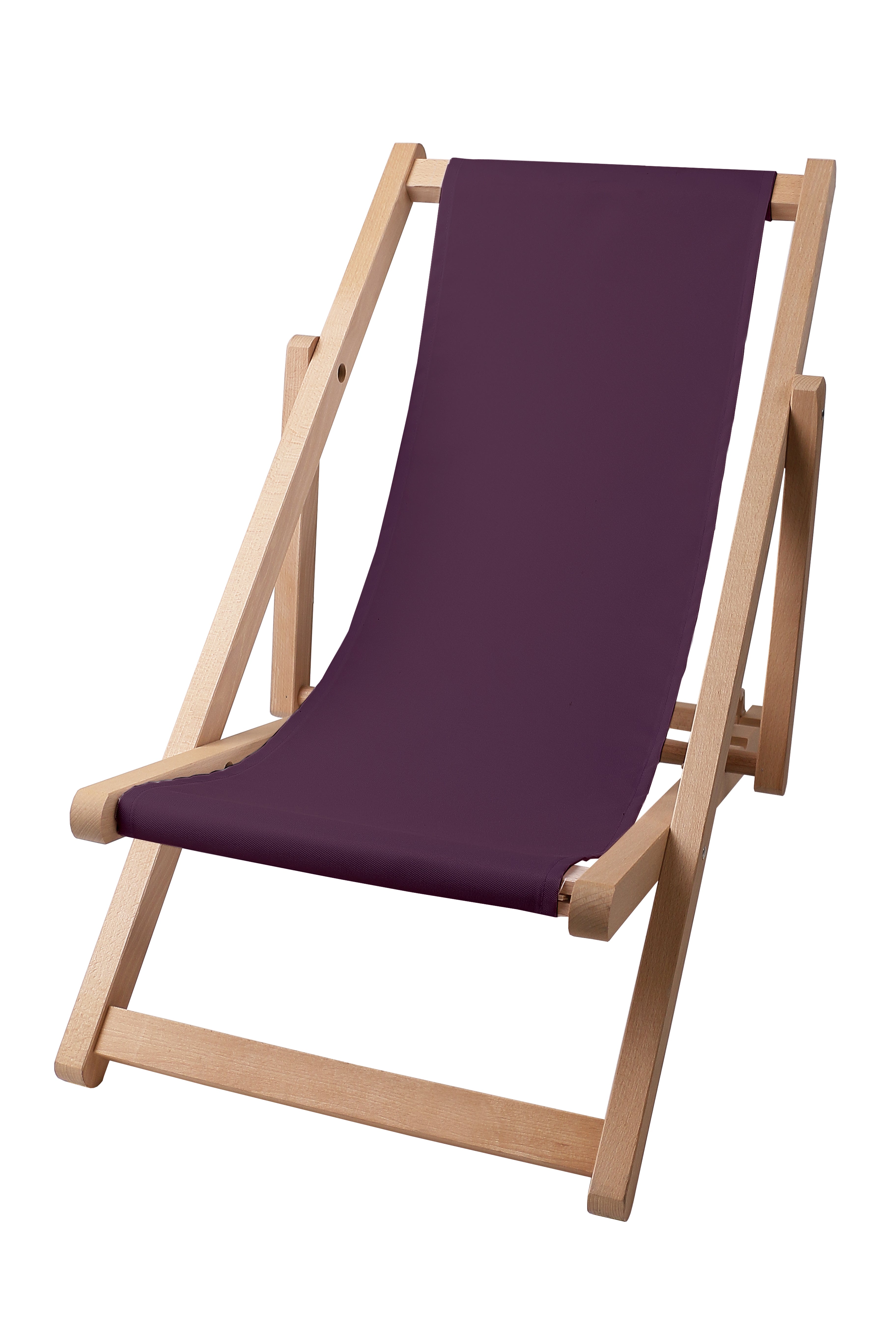 Leżak drewniany Basic-S-PLUM