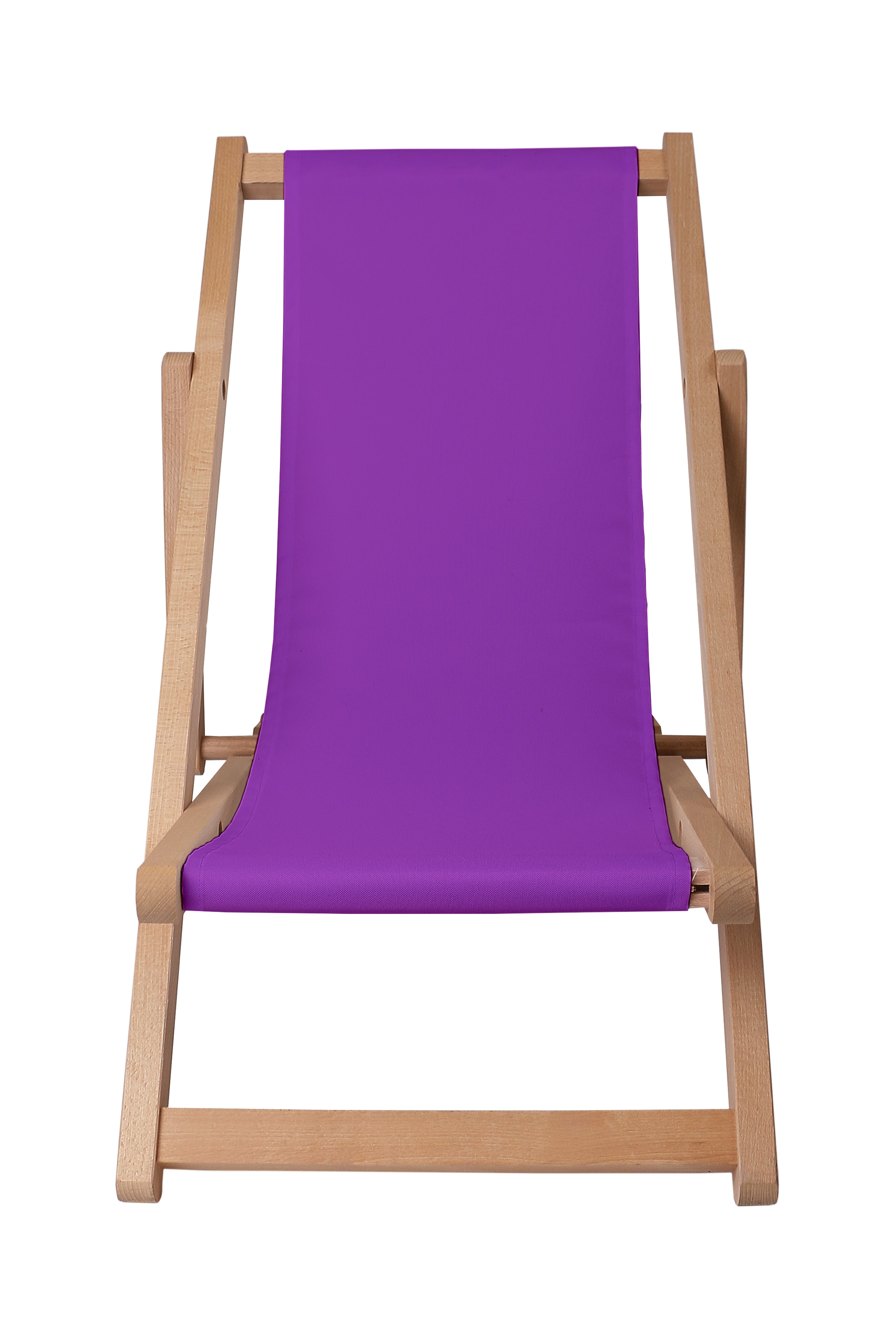 Holzliegestuhl Basic-S-PURPLE