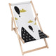 Leżak drewniany Black Balloon-M