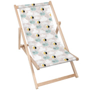 Leżak drewniany Cat with Balloons-M