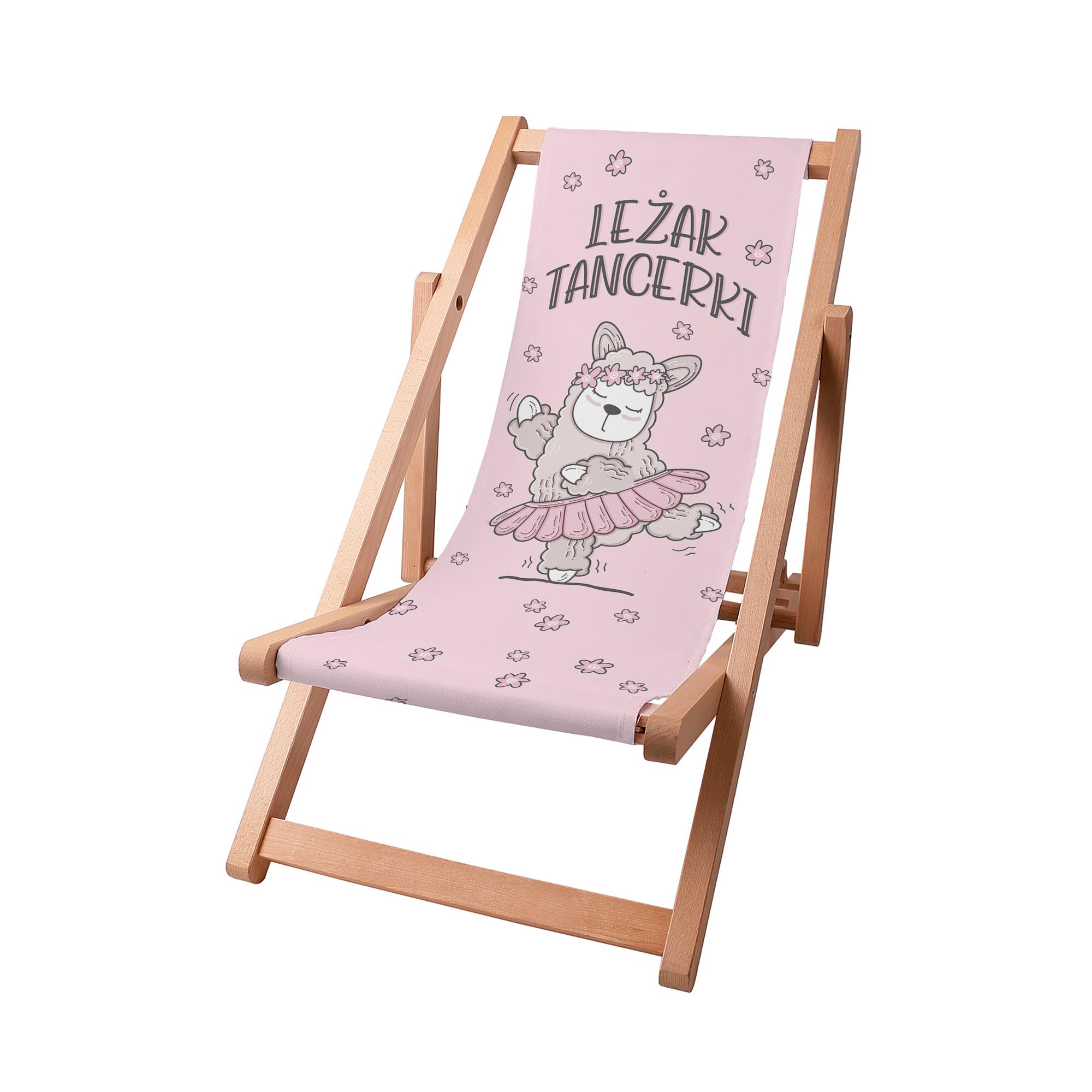 Leżak drewniany dla Tancerki-S