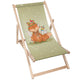 Leżak drewniany Little Fox Boho-M