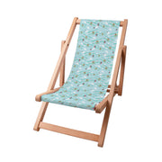 Wooden Deck Chair Teddy in Airplane-S