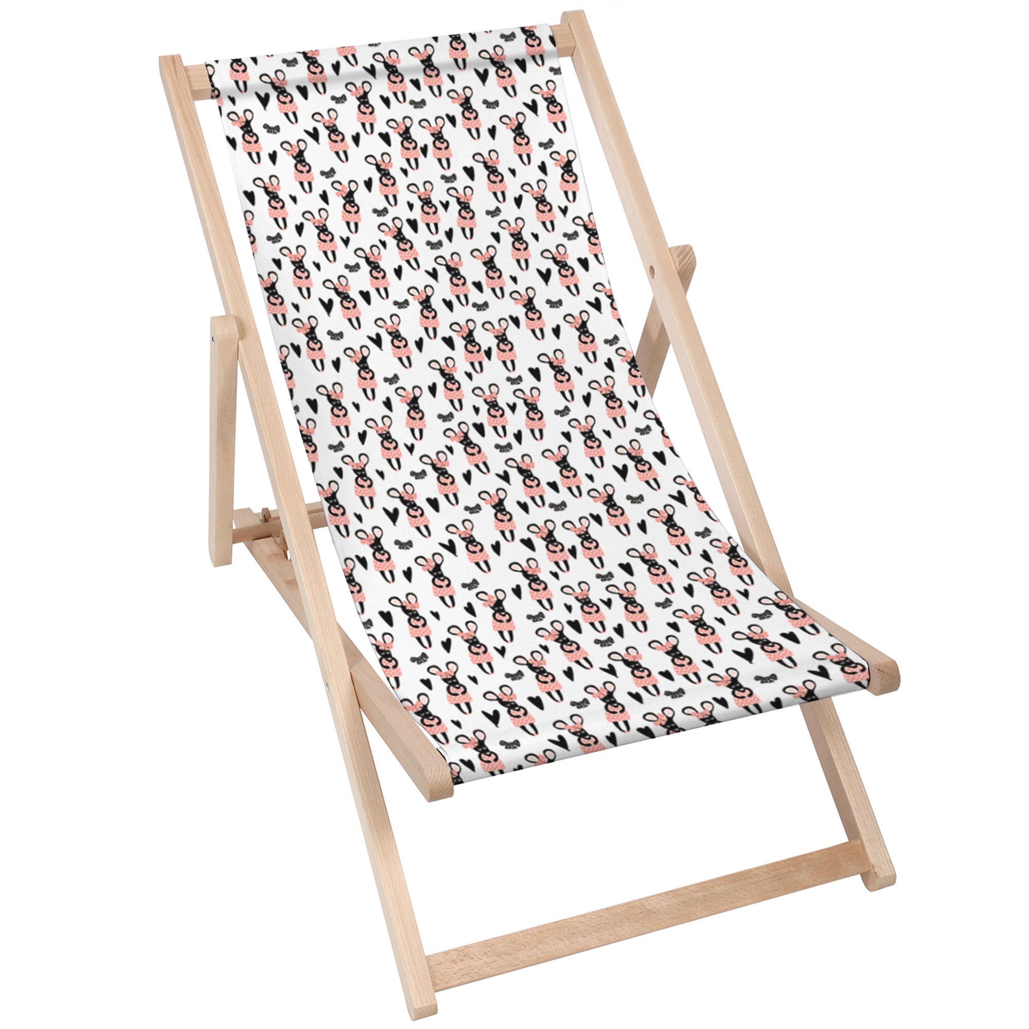 Leżak drewniany Mouse-M