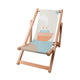 Wooden Deck Chair Orange Ship-S