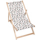 Wooden Deck Chair Gingerbread-M