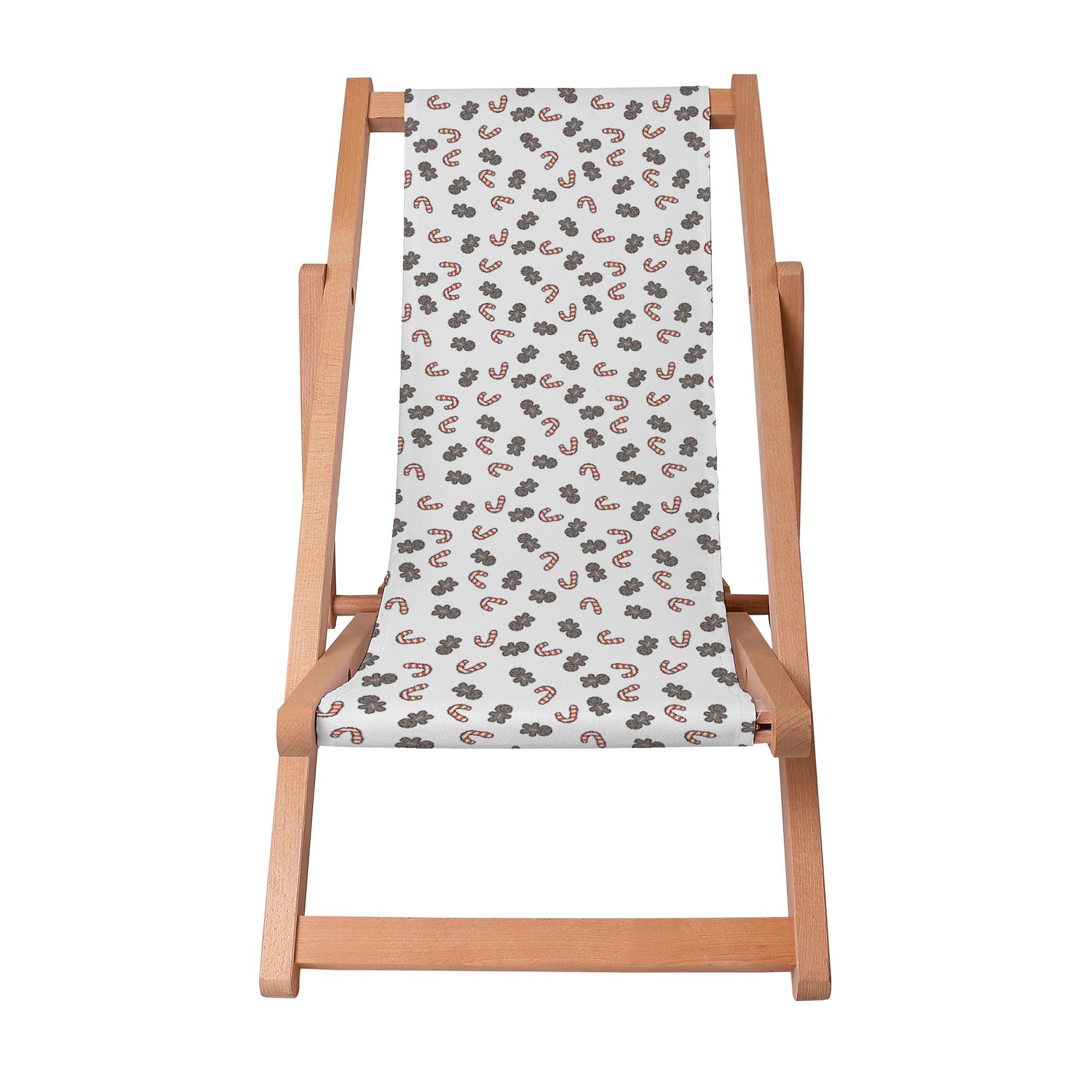 Wooden Deck Chair Gingerbread-S