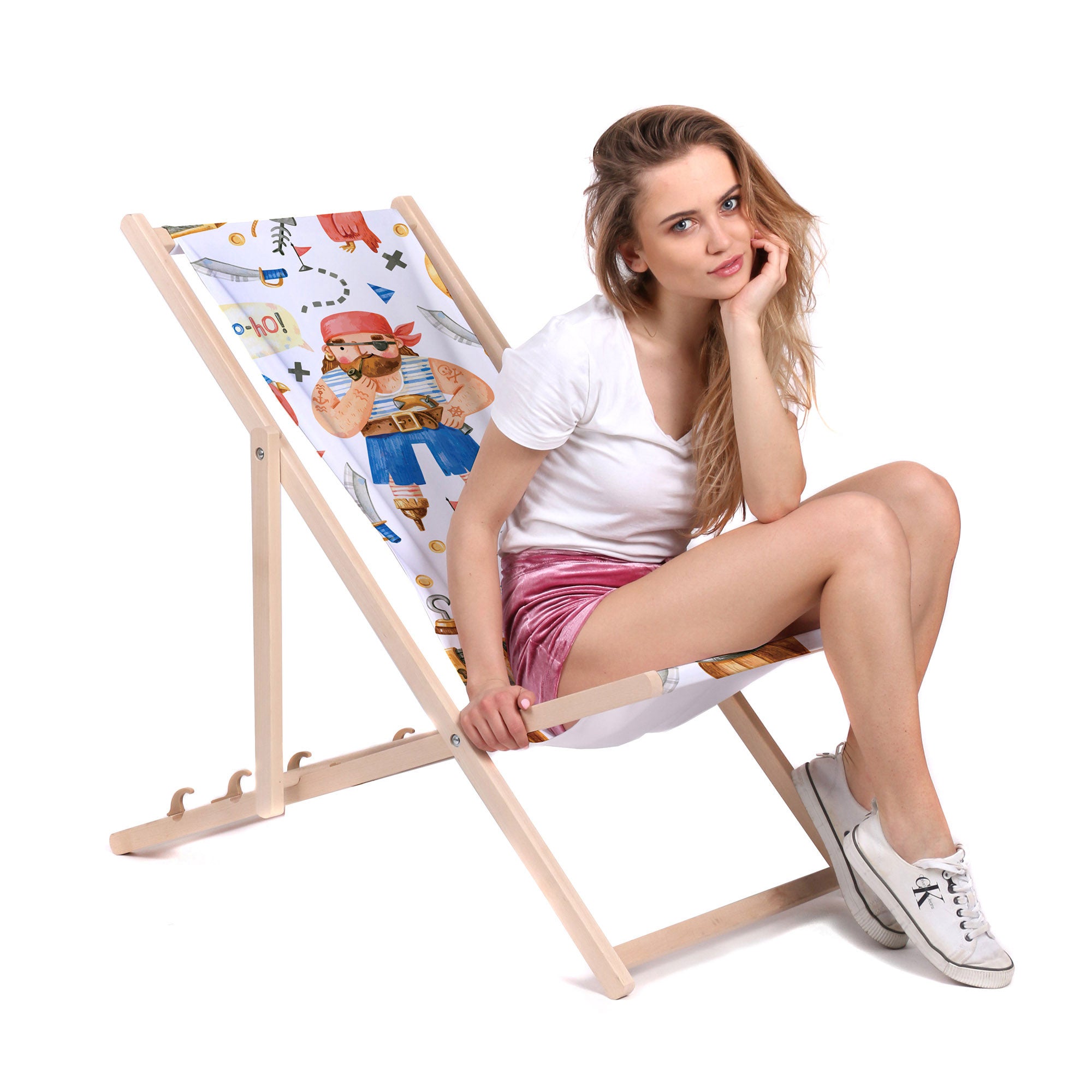 Leżak drewniany Pirat-M