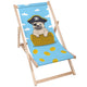 Leżak drewniany Pirate Pug-M