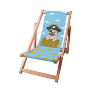 Leżak drewniany Pirate Pug-S