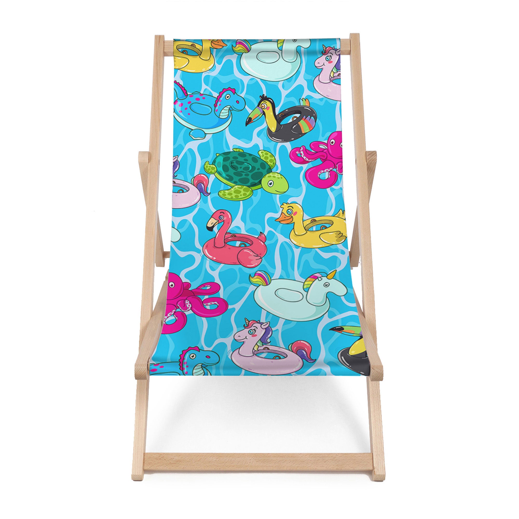 Leżak drewniany Pool Toys-M
