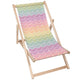 Leżak drewniany Rainbow Fish Scale-M