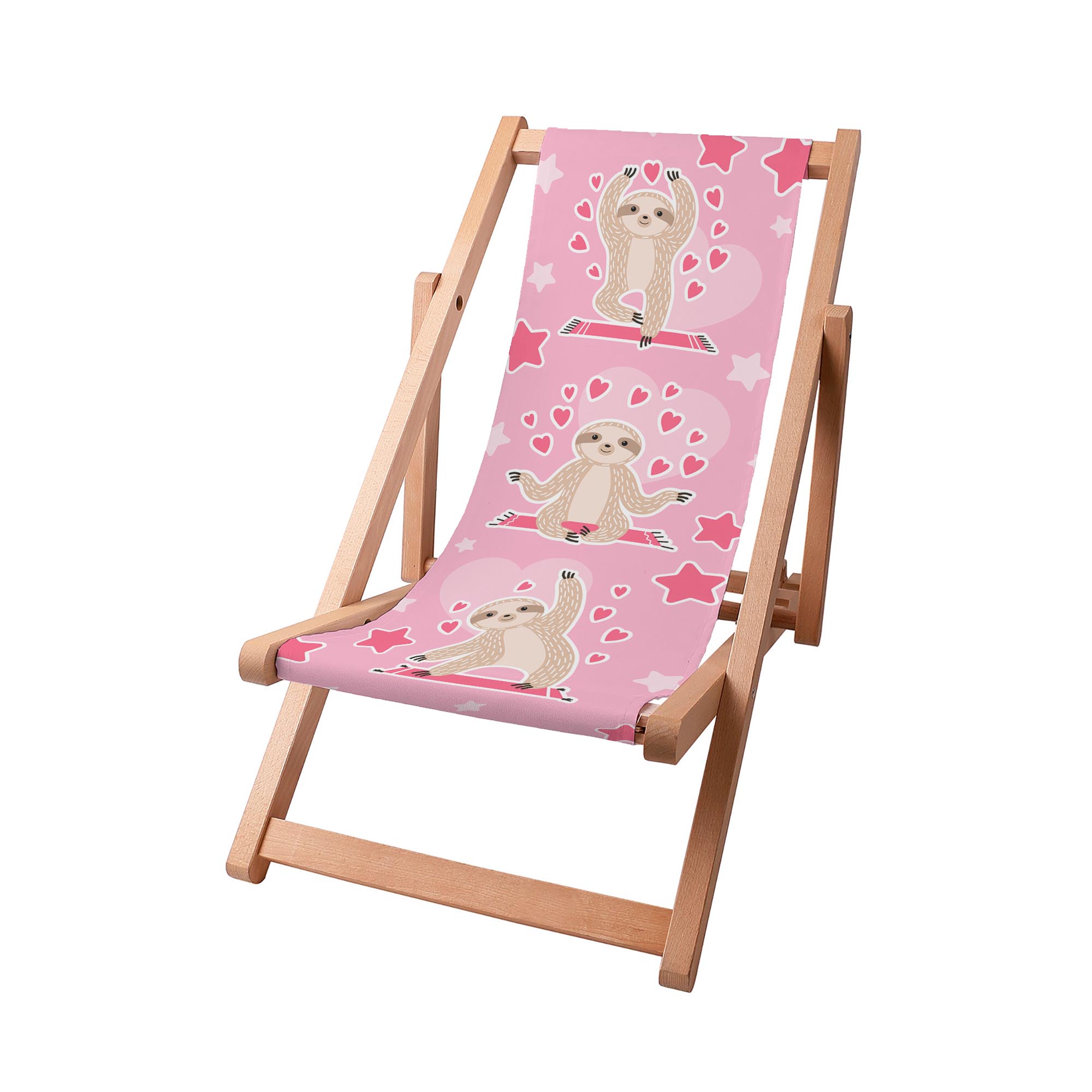Leżak drewniany Sloth Love-S