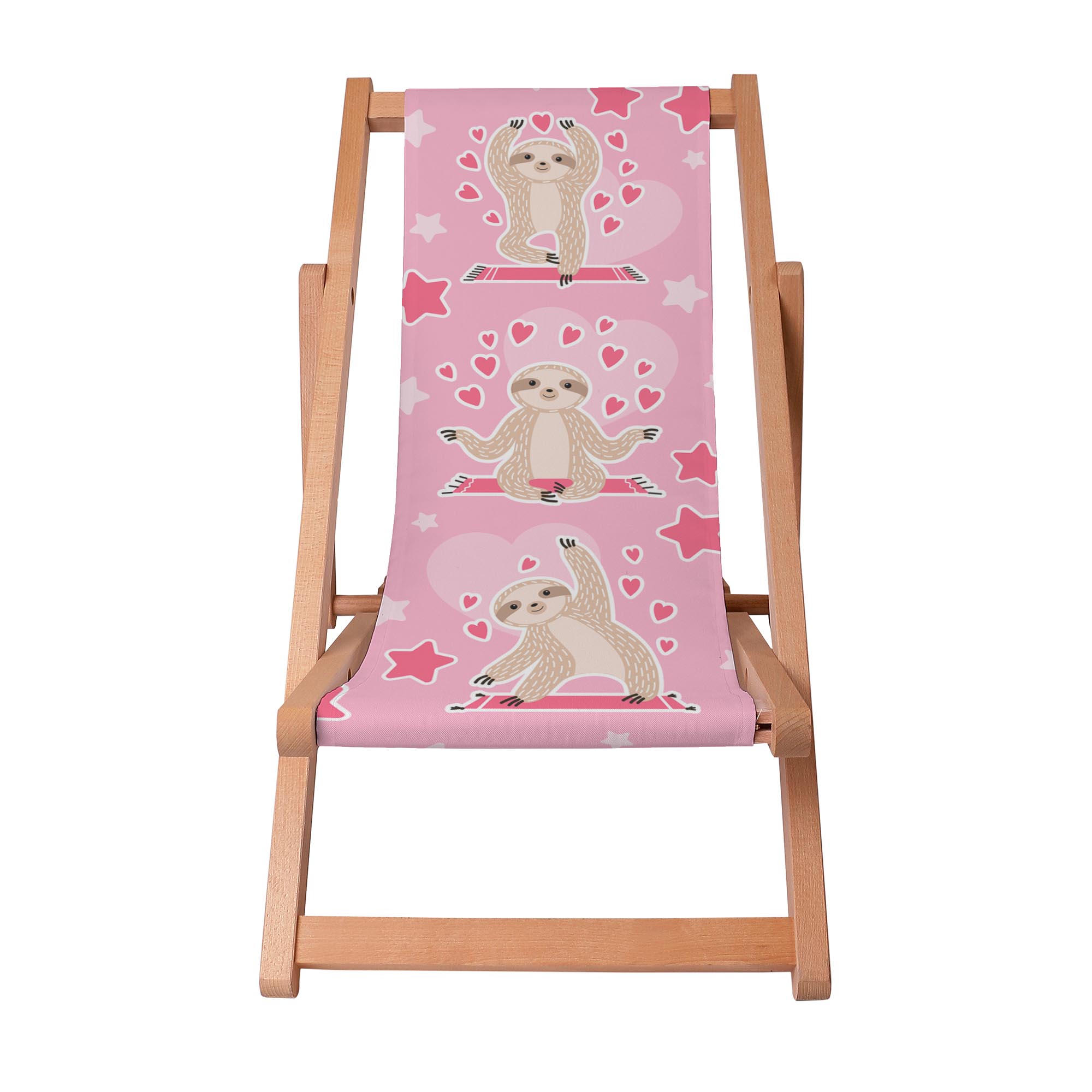 Leżak drewniany Sloth Love-S