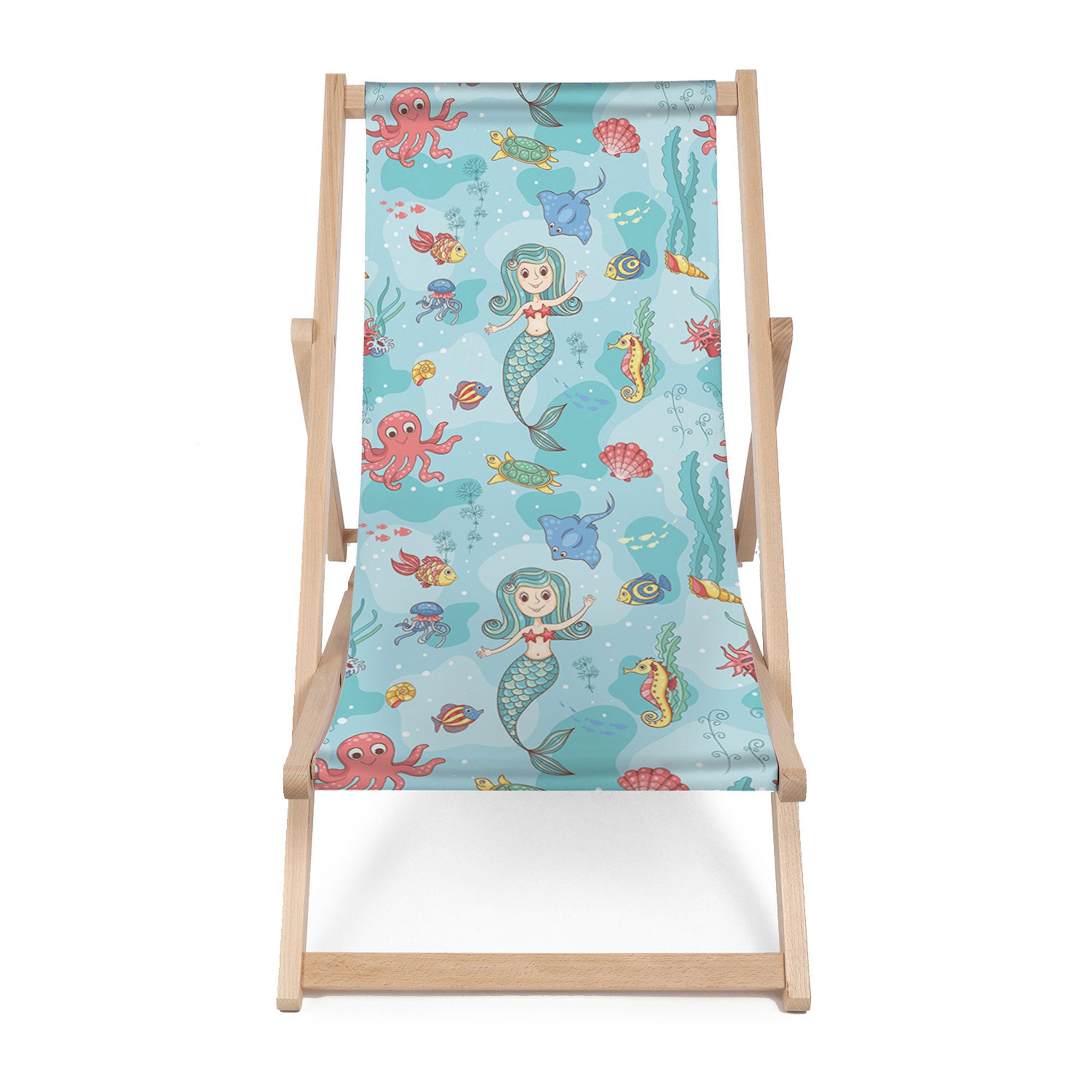 Wooden Deck Chair Little Mermaid-M