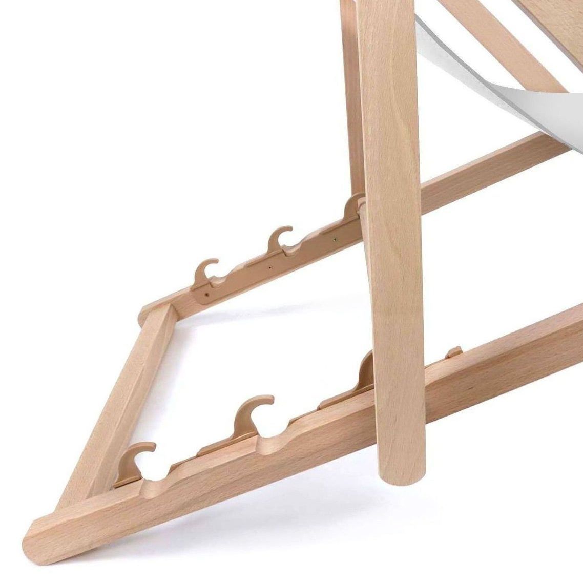 Leżak drewniany Uśmiechnięty Kotek-M