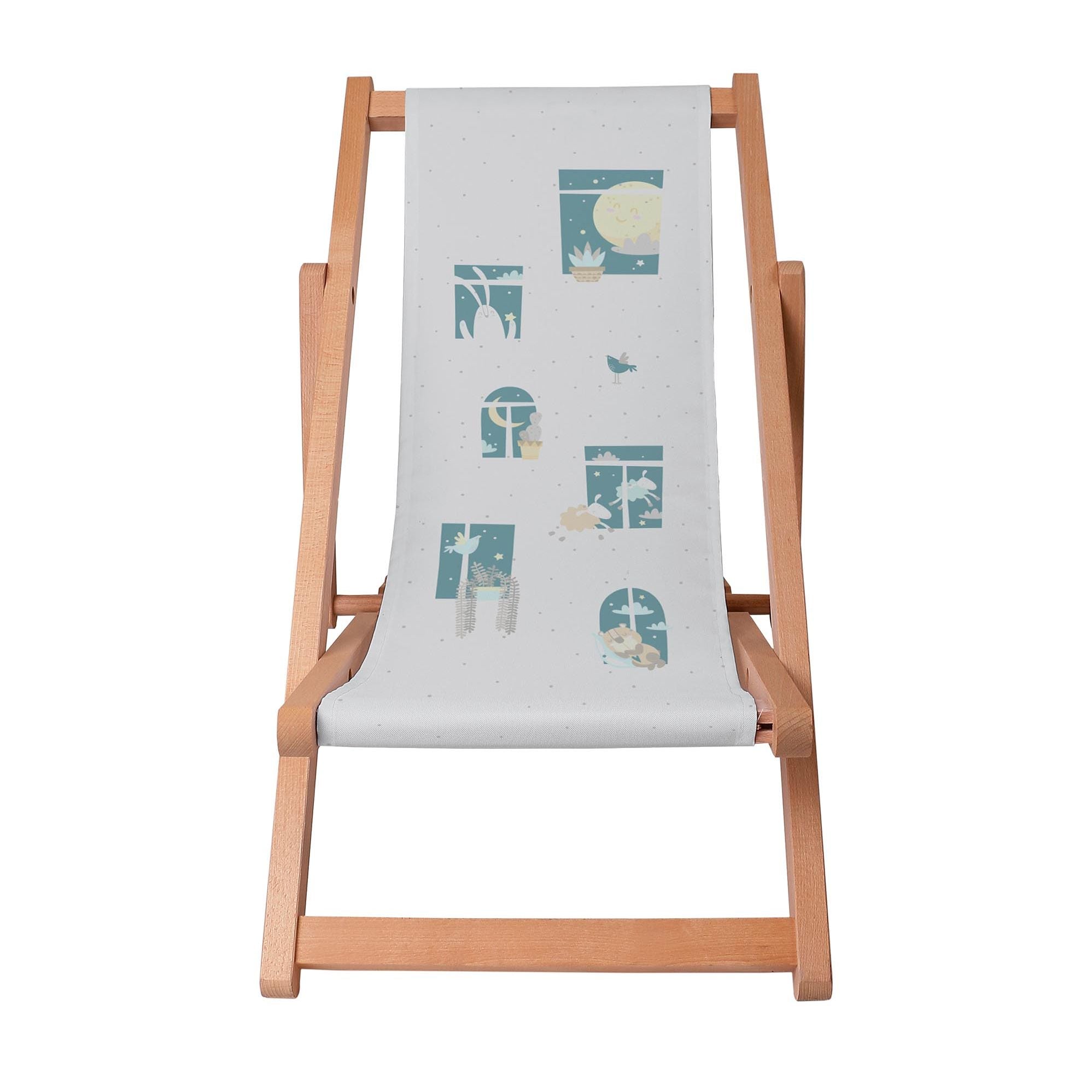 Wooden Deck Chair Windows-S