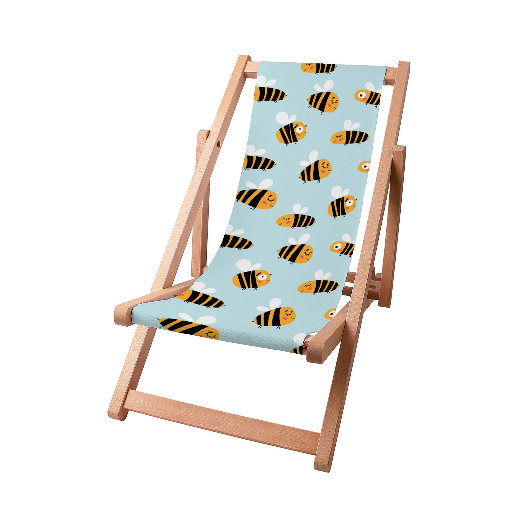 Holzliegestuhl Bee Life-S