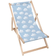 Leżak drewniany Blue Clouds-M