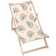 Leżak drewniany Boho Rainbow With Stars-M