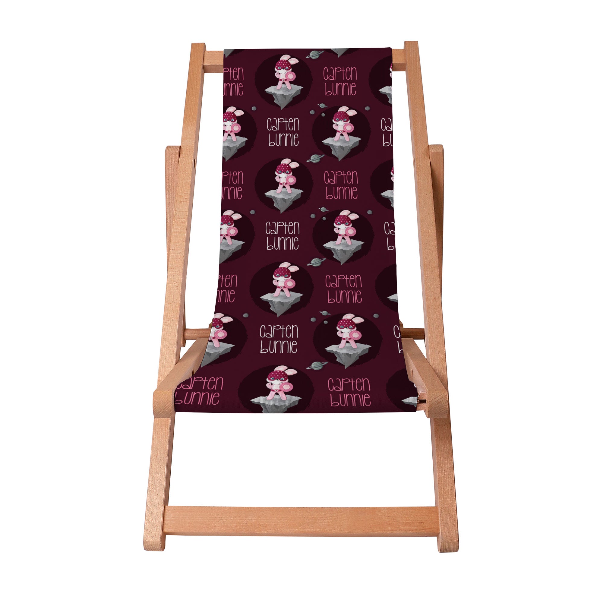 Wooden Deck Chair Captain Bunny-S