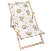 Leżak drewniany Funny Monkeys-M