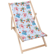 Leżak drewniany Funny Monsters-M