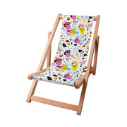 Wooden Deck Chair Girl Power-S
