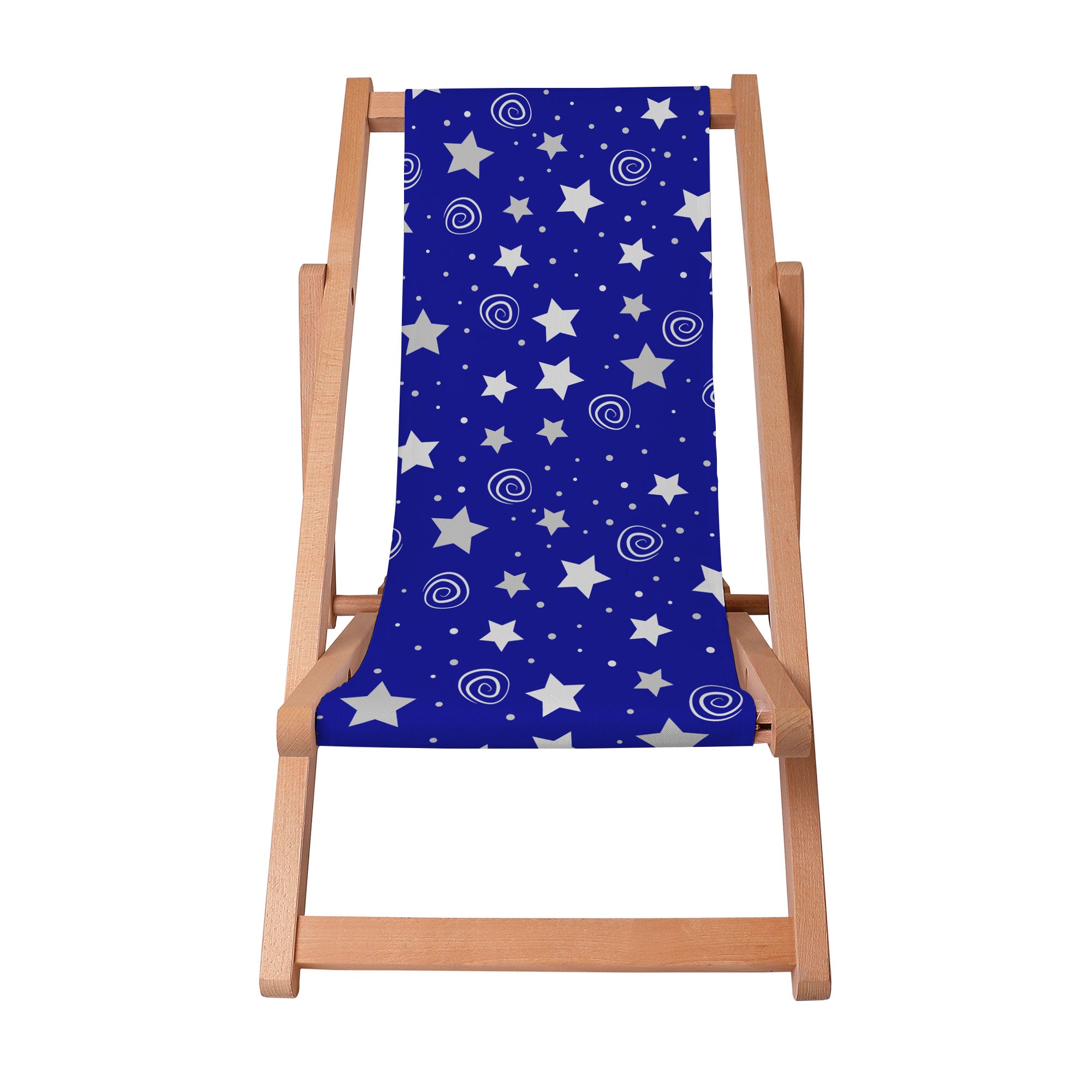 Leżak drewniany Night Sky Pattern