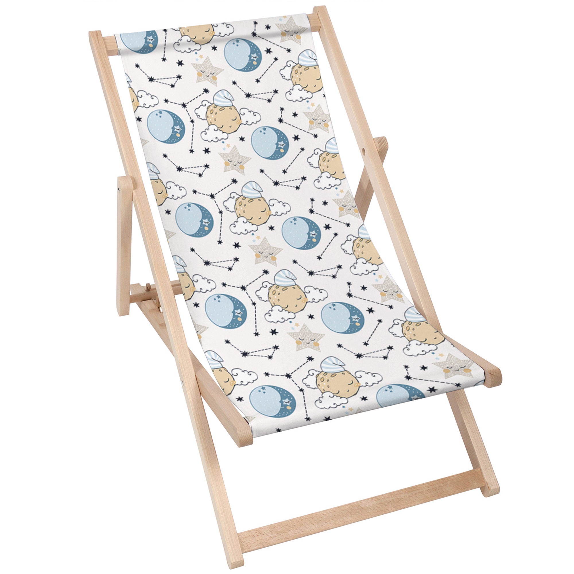 Leżak drewniany Sleeping Moon-M
